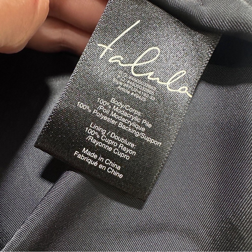 Talula Black Teddy Jacket size S - Picture 4 of 10